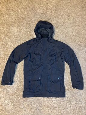 lululemon athletica Men's Hooded Rain Jacket - Black